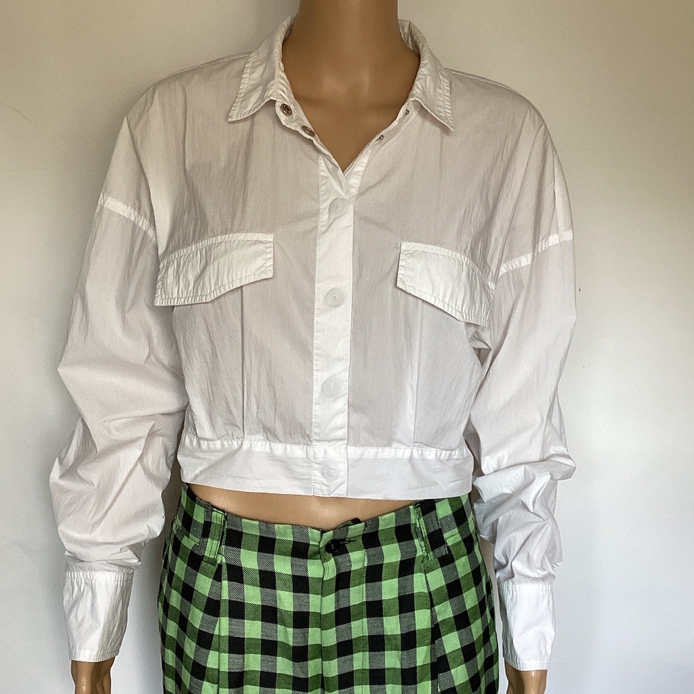 REMAIN by Birger Christensen White Shirt top 4